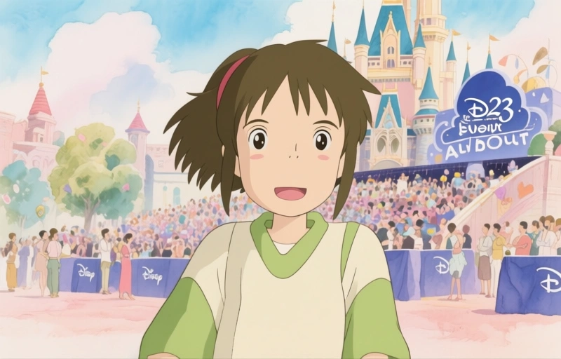 Visual representation of D23 Disney Fan Event