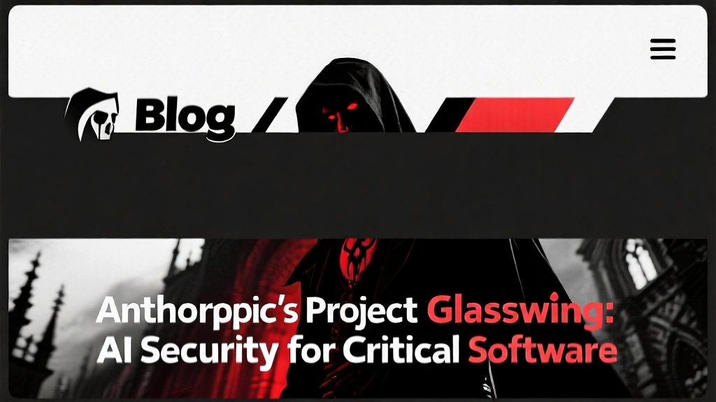 Anthropic's Project Glasswing: AI Security for Critical Software