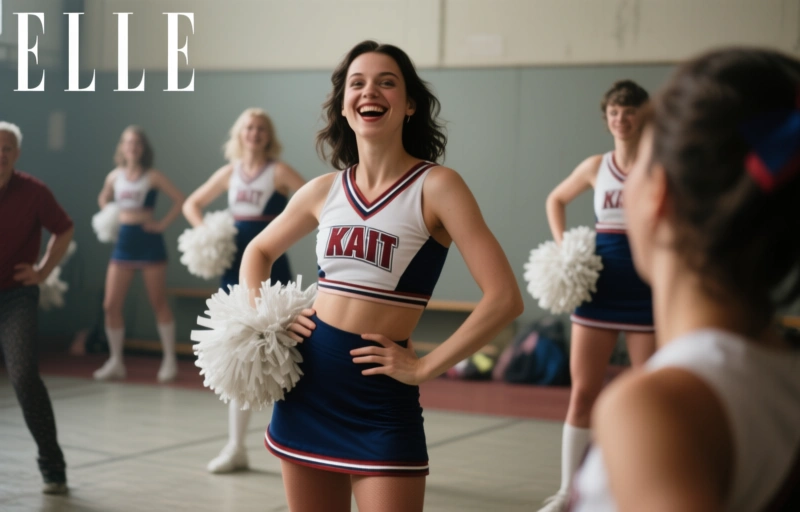 Cheerleader Kait über Tabu und Mainstream in der Elle