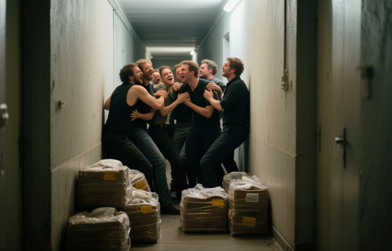 Christian als hingebungsvoller Bottom: Mehrere Ladungen in einem heißen Gangbang