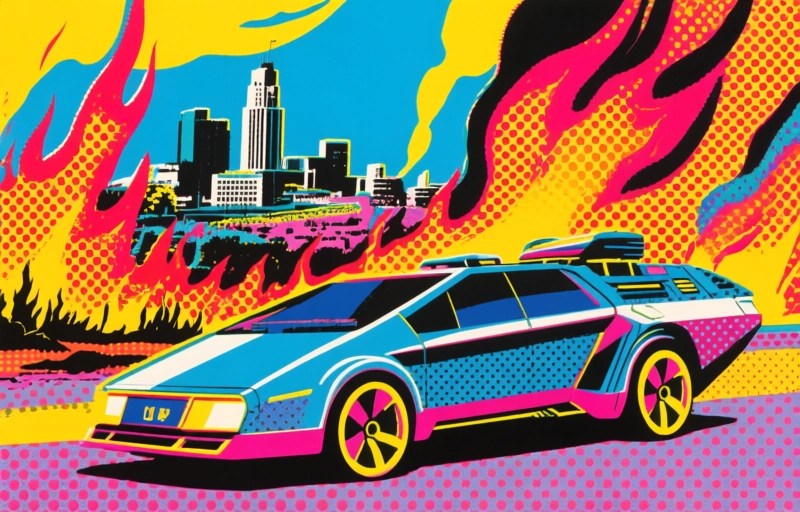 LA Deploys Futuristic Vehicle to Combat Post-Wildfire Pollution