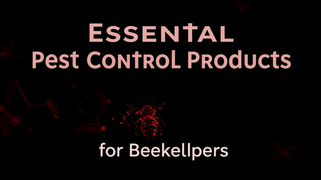 Essential Pest Control Products for Beekeepers