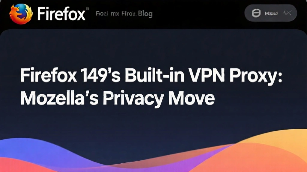 Firefox 149's Built-in VPN Proxy: Mozilla's Privacy Move