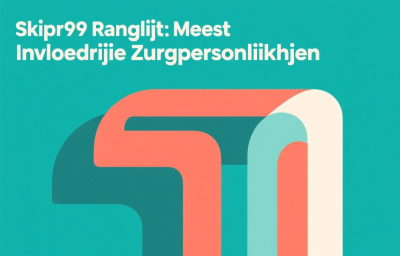 Skipr99 Ranglijst: Meest Invloedrijke Zorgpersoonlijkheden