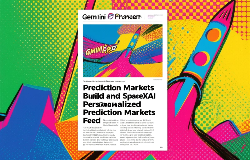 Gemini and SpaceXAI Build Personalized Prediction Markets Feed