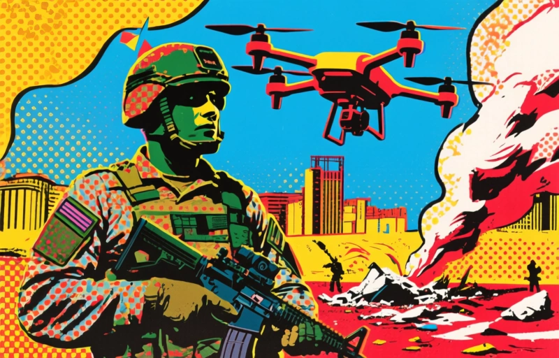 Las Vegasin lähellä tapahtunut sotilasdrone-onnettomuus