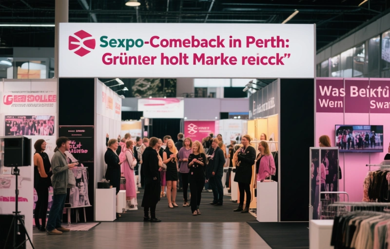 Visuelle Darstellung von Sexpo-Comeback in Perth