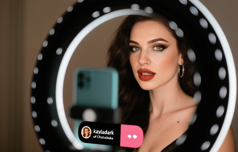 Visuelle Darstellung von kayladark auf Chaturbate