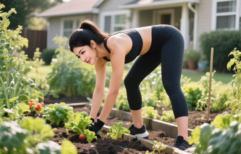 Visual representation of How a Home Vegetable Garden Boosts Your Fitness and Health