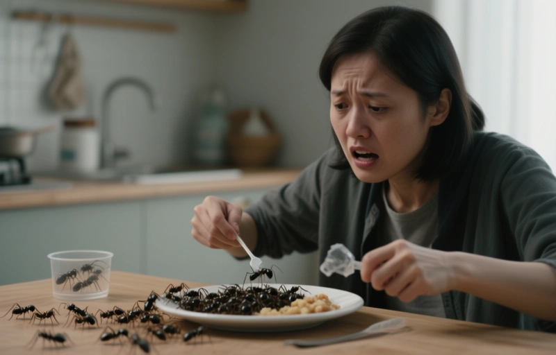 Anaphylactic Shock from Ant Larvae: A Food Allergy Case Study