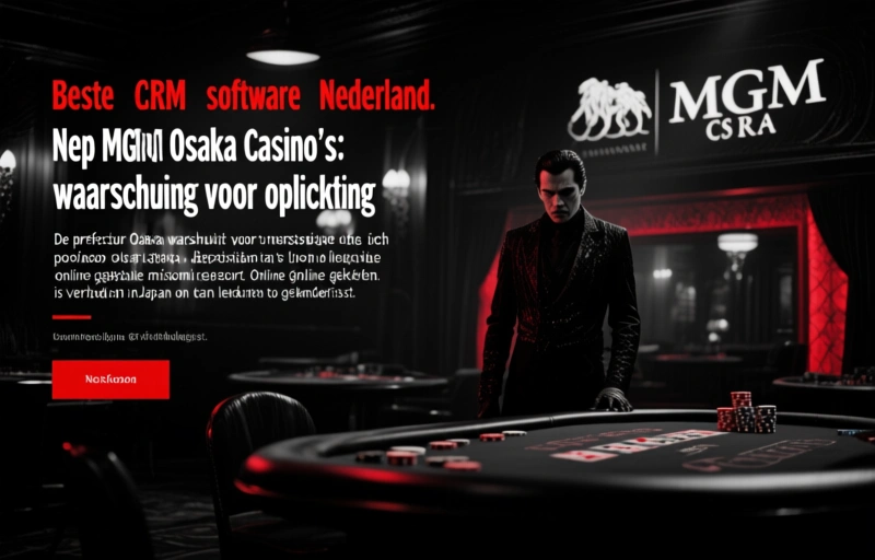 Nep MGM Osaka casino's: waarschuwing voor oplichting
