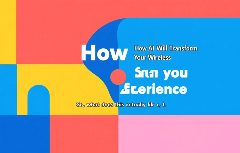 Visual representation of AI Meets 6G