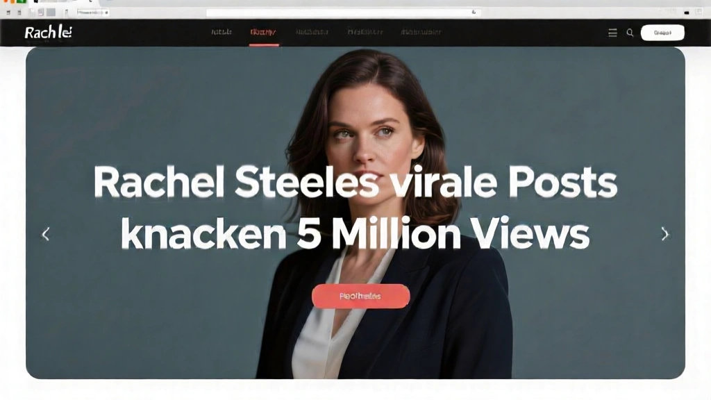 Rachel Steeles virale Posts knacken 5 Millionen Views