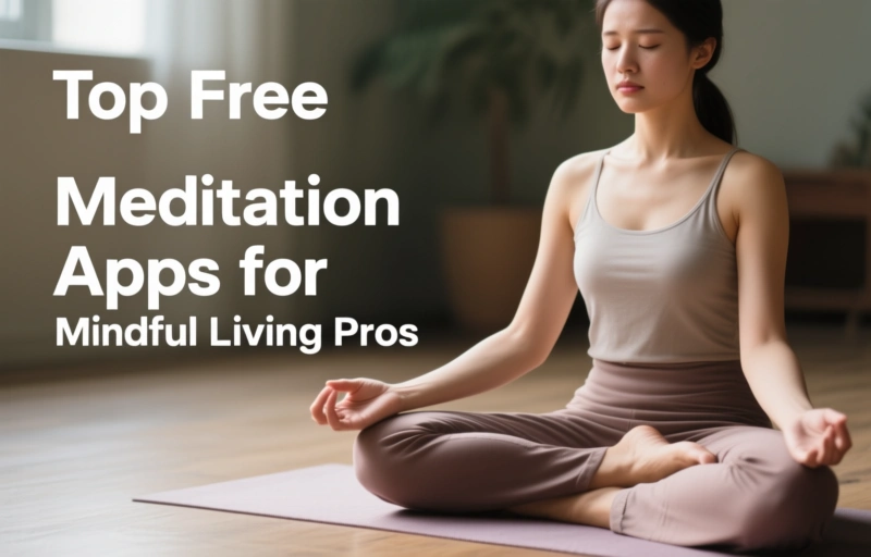 Visual representation of Top Free Meditation Apps for Mindful Living Pros