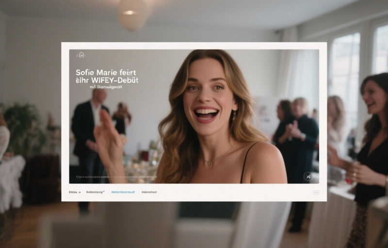 Sofie Marie feiert ihr WIFEY-Debüt mit Staraufgebot
