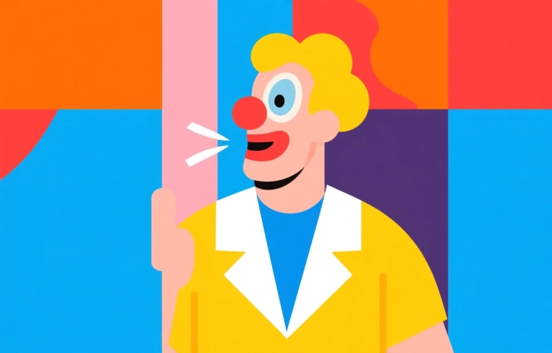Visuele weergave van CliniClowns