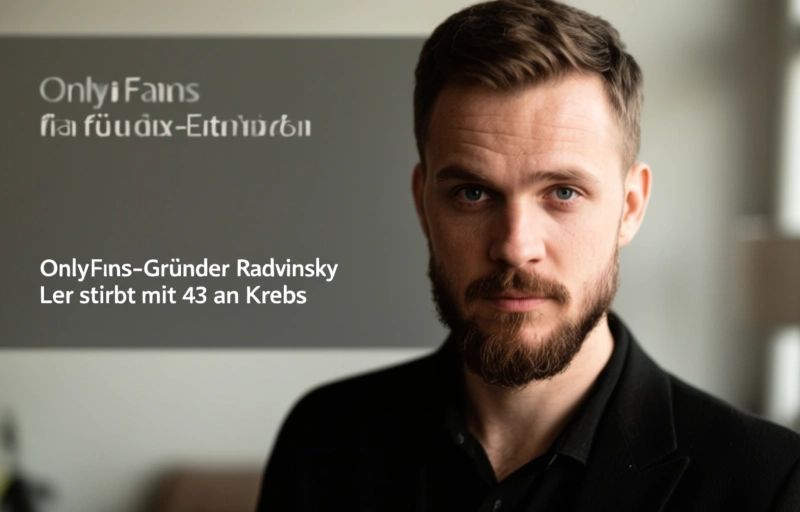 Visuelle Darstellung von OnlyFans-Gründer Leo Radvinsky stirbt mit 43 an Krebs
