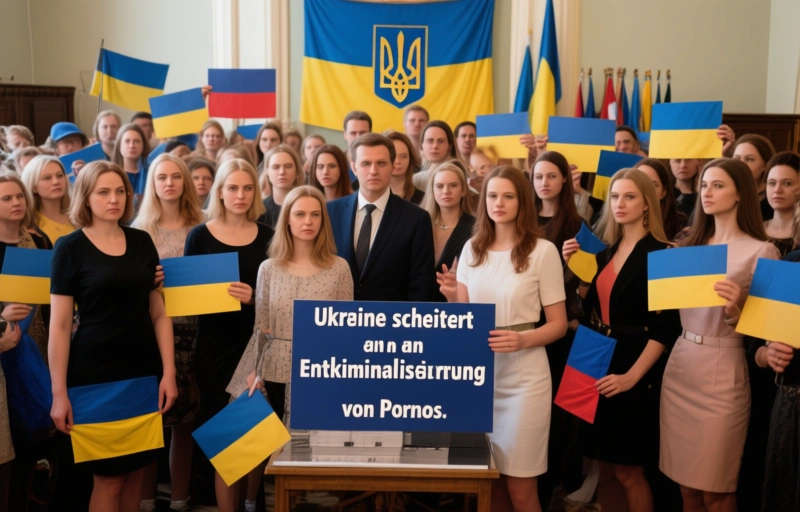 Visuelle Darstellung von Ukraine scheitert an Entkriminalisierung von Pornos