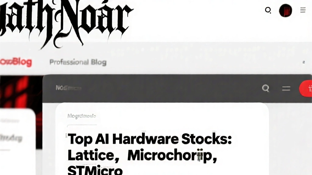 Top AI Hardware Stocks: Lattice, Microchip, STMicro