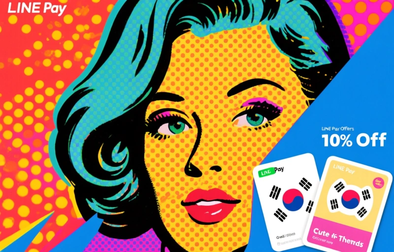 LINE Pay Offers 10% Off Deals and Cute Korean-Themed Cards