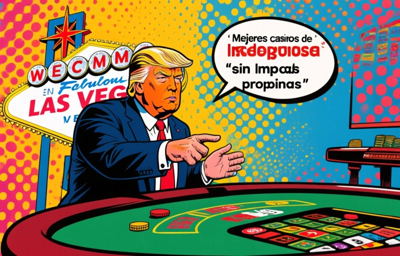 Trump impulsa 'sin impuestos a propinas' en Las Vegas