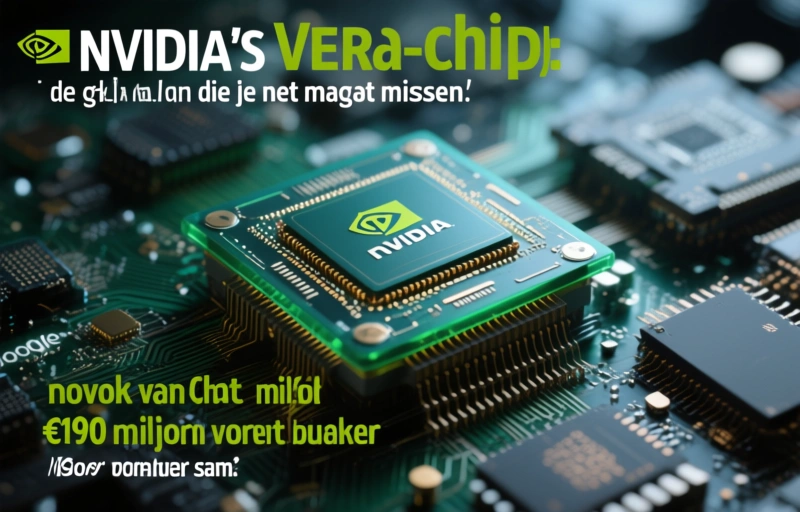 Visuele weergave van Nvidia's Vera-chip