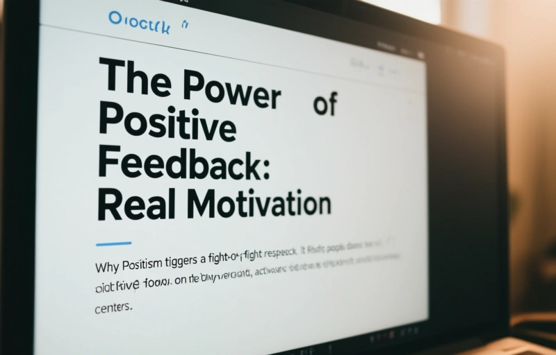 Visual representation of The Power of Positive Feedback