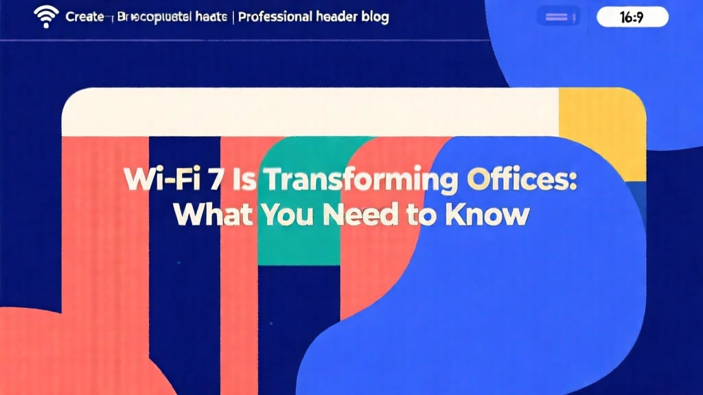 Wi-Fi 7 Is Transforming Offices: What You Need to Know