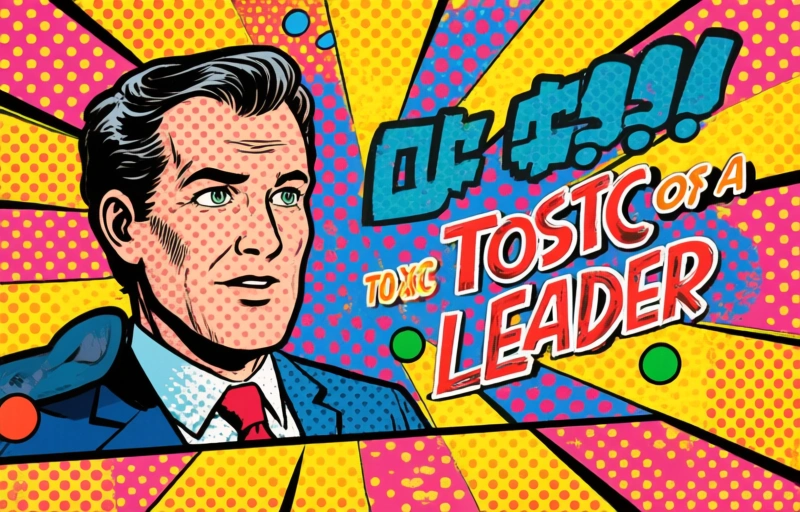 Visual representation of Toxic Bosses Thrive but Cost the Office Dearly