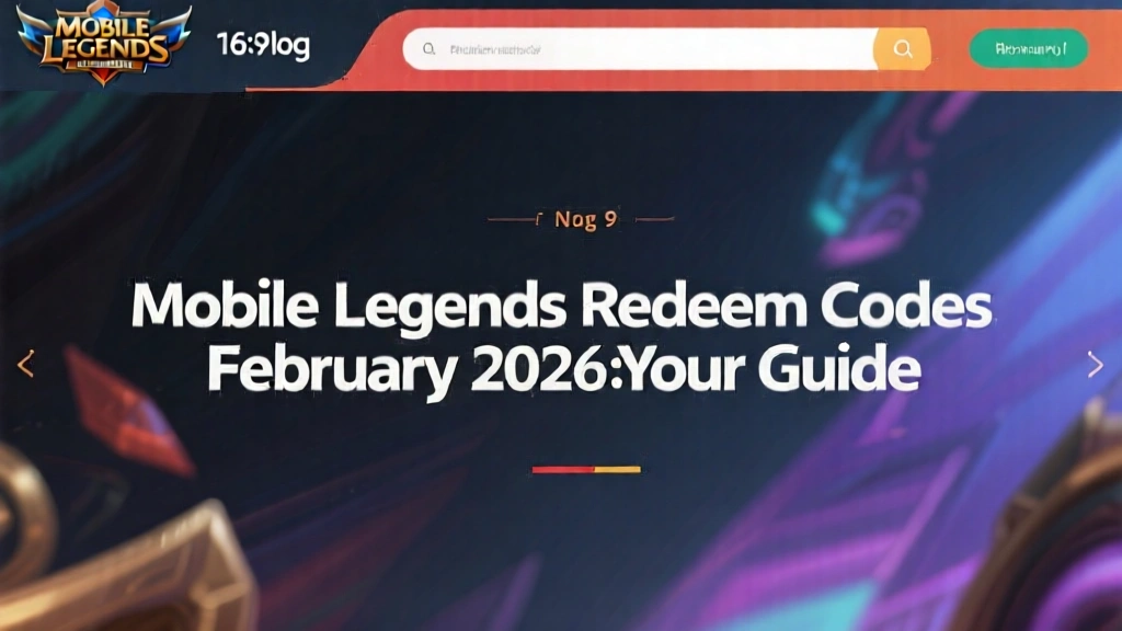 Mobile Legends Redeem Codes February 2026: Your Guide