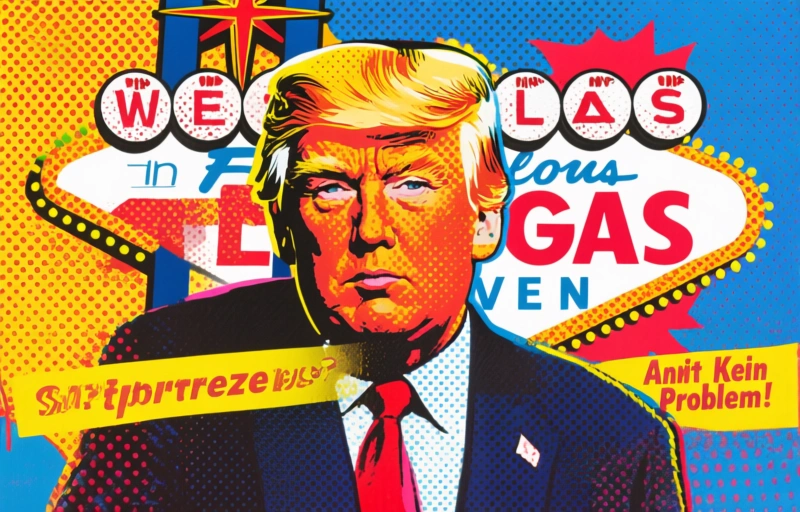 Trump in Las Vegas: Spritpreise? Kein Problem!