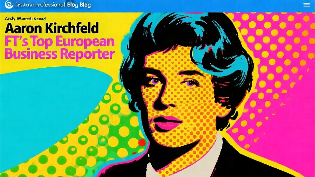 Aaron Kirchfeld Named FT's Top European Business Reporter