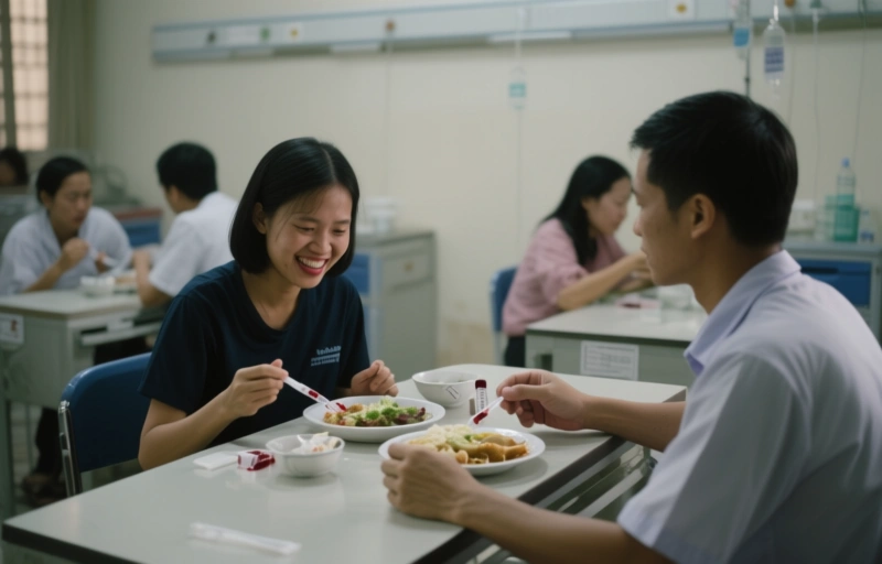 Student Food Poisoning in Ho Chi Minh City: Blood Tests Identify Cause