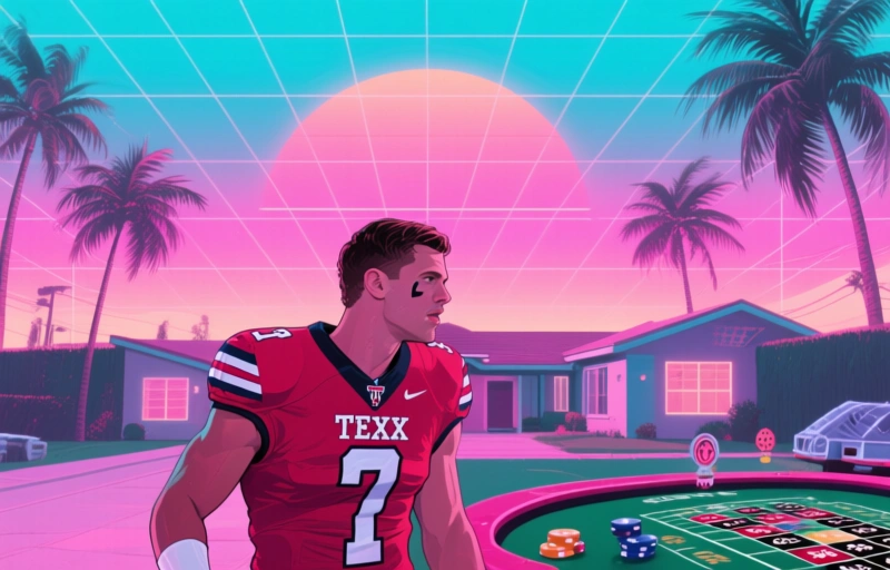 Texas Tech QB Sorsby Enters Gambling Addiction Treatment