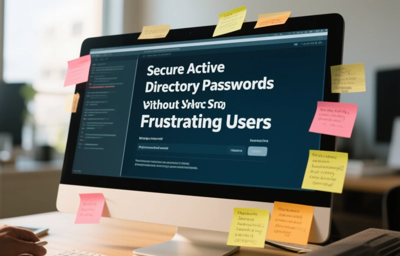 Visual representation of Secure Active Directory Passwords Without Frustrating Users