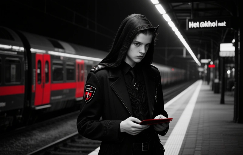 Visuele weergave van Tiener opgepakt voor illegaal gokken naast Russisch station