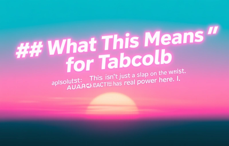 Visual representation of Tabcorp Under Fire