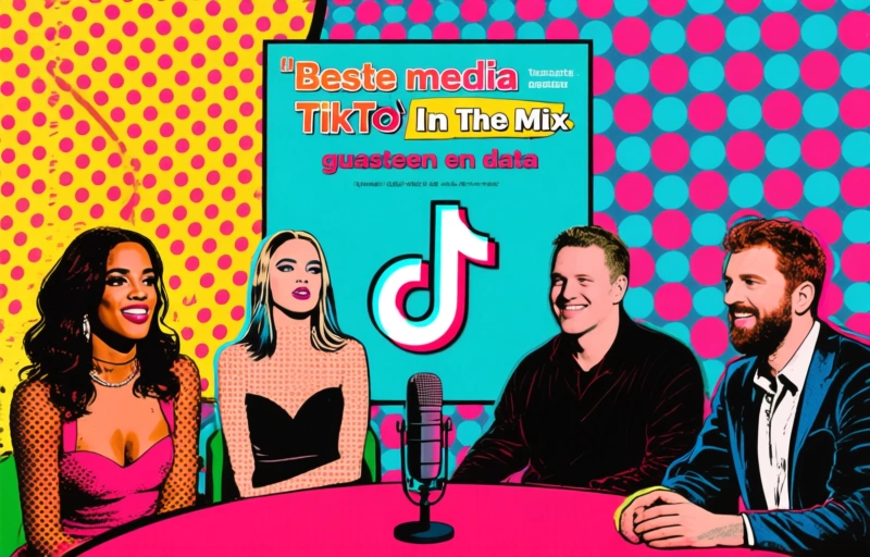 Tweede seizoen TikTok In The Mix podcast: gasten en data