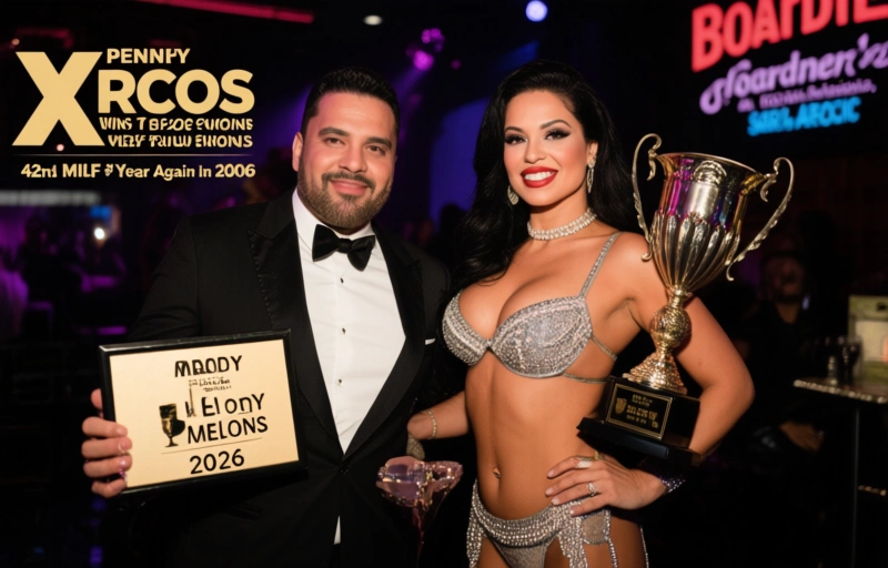 Visual representation of Penny Barber Wins XRCOs MILF of the Year Again in 2026