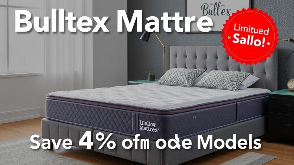Limited-Time Bultex Mattress Sale: Save 40% on Top Models