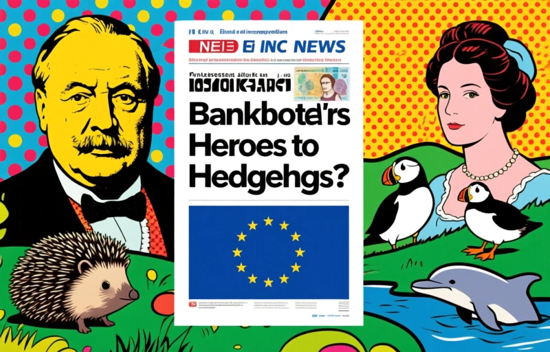 Britain's Banknotes: From Heroes to Hedgehogs?