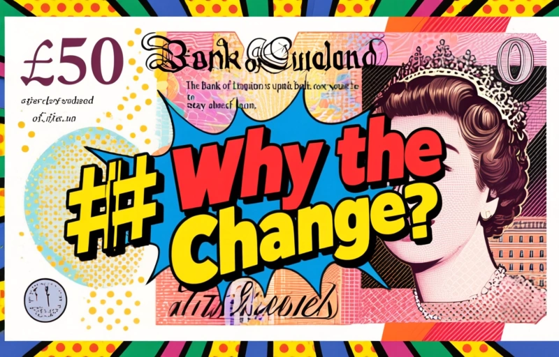Visual representation of Britain's Banknotes
