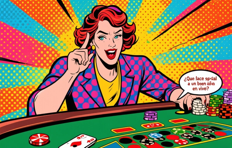 Representación visual de Casinos en vivo