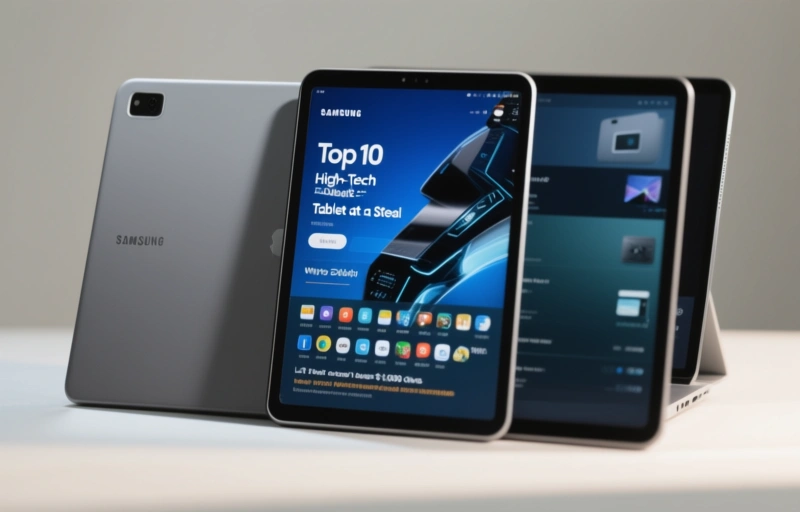 Visual representation of Top 10 High-Tech Deals