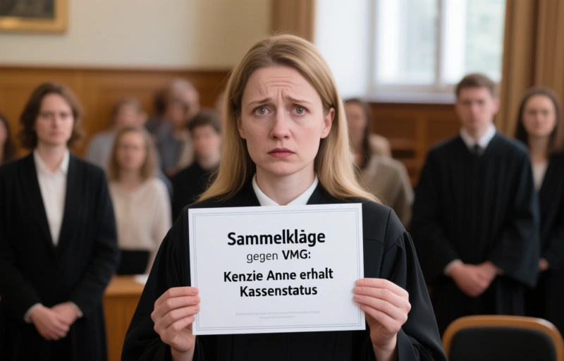 Visuelle Darstellung von Sammelklage gegen VMG