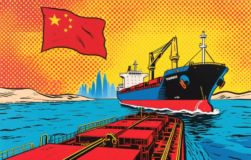 Chinese olietanker waagt zeldzame passage Straat van Hormuz