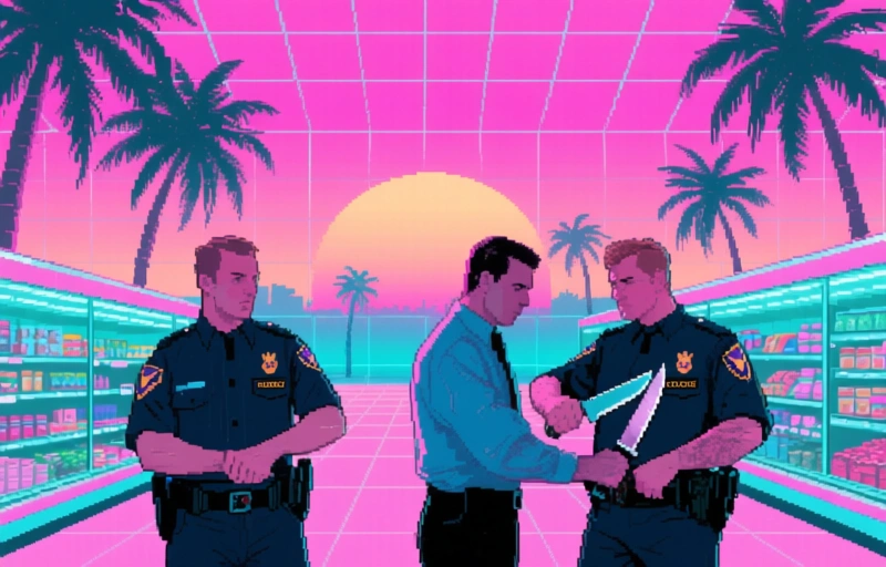 Twee mannen gearresteerd na overval met mes in supermarkt Bridgeport