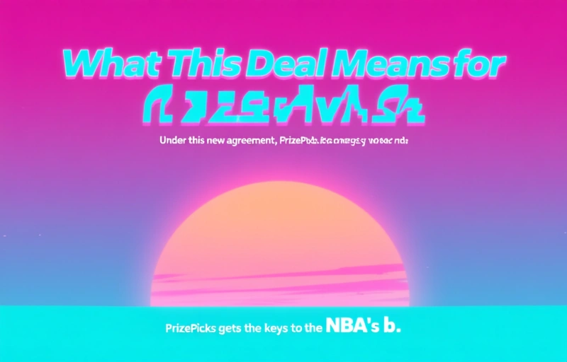 Visual representation of NBA Teams Up with PrizePicks in Major Fantasy Sports Deal