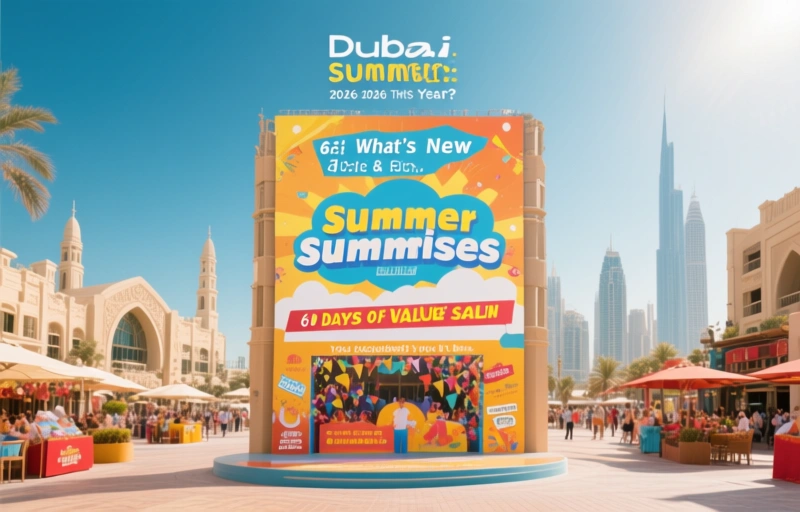 Visual representation of Dubai Summer Surprises 2026