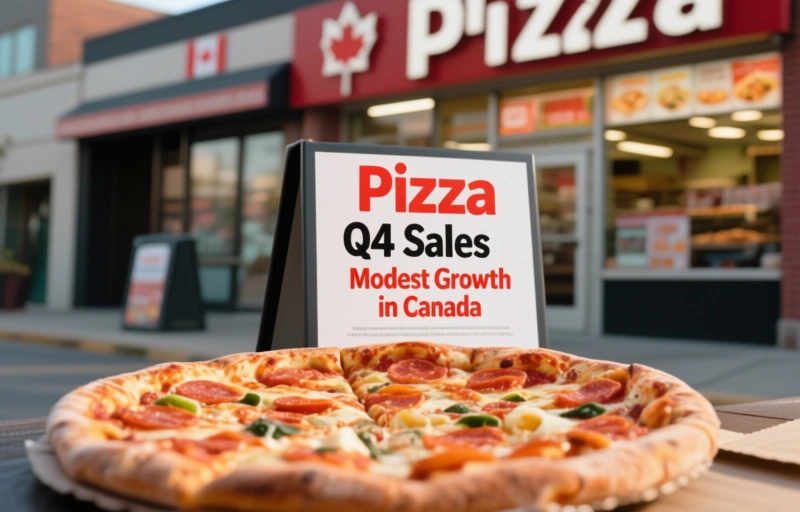 Visual representation of Pizza Pizza Q4 Sales Show Modest Growth in Canada